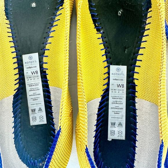 Rothy's Yellow Flats - Picture 8 of 9